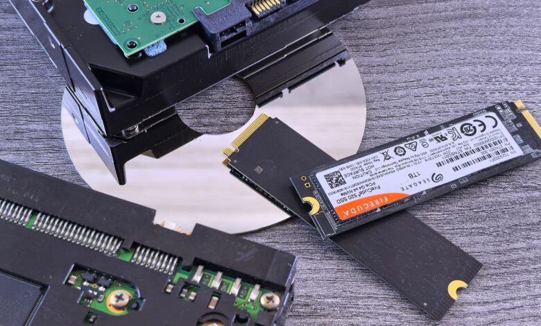 why does my cheap SSD get slow when copying large files
